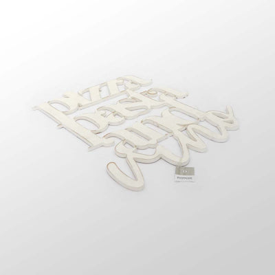 Scritta in legno Pizza Pasta and Vino