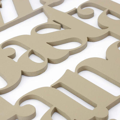 Scritta in legno Pizza Pasta and Vino