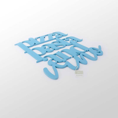 Scritta in legno Pizza Pasta and Vino