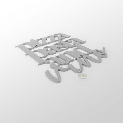 Scritta in legno Pizza Pasta and Vino