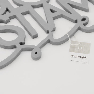 Scritta in Legno Solo se stiamo insieme