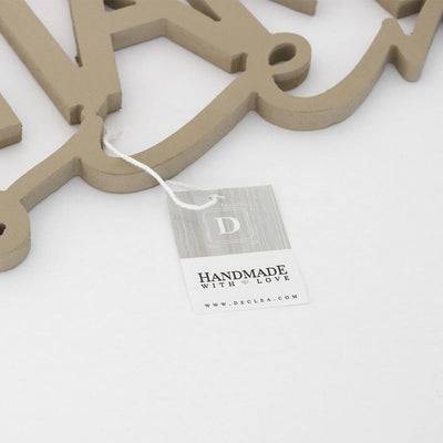 Scritta in Legno Solo se stiamo insieme