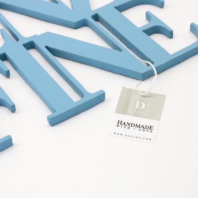 Scritta in Legno Amore senza fine