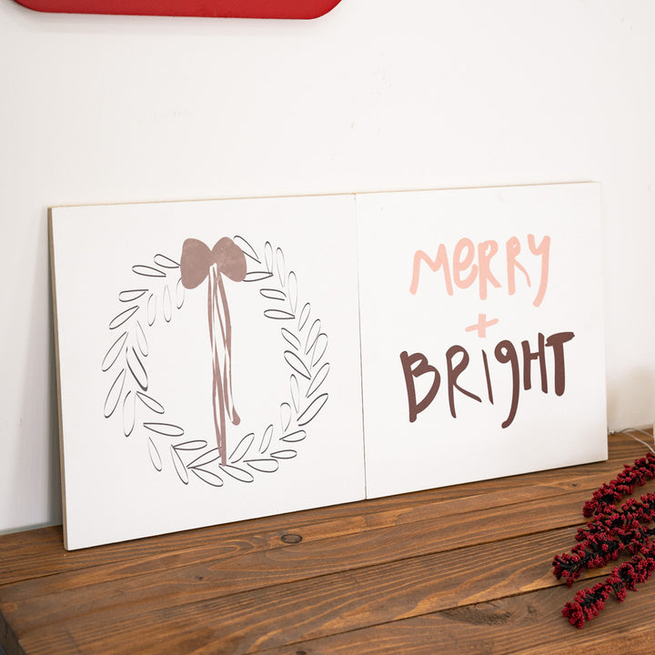 Merry + Bright Christmas Bar