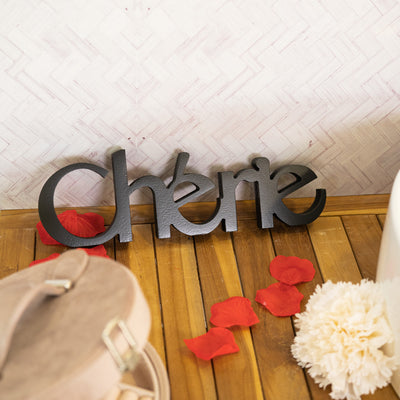 Targa in Legno - Cherie
