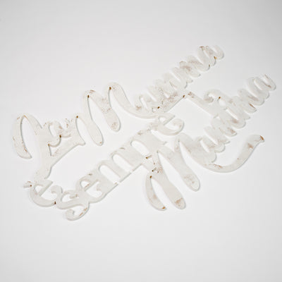 Scritta in Legno La mamma è sempre la mamma