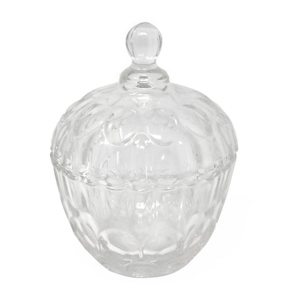 Transparent crystal jewelry holder