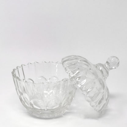 Transparent crystal jewelry holder