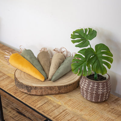 Carote decorative in Velluto