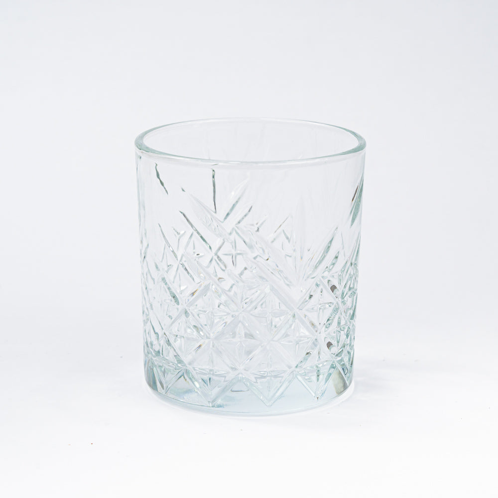 Set of 4 Timeless inlaid crystal glasses 