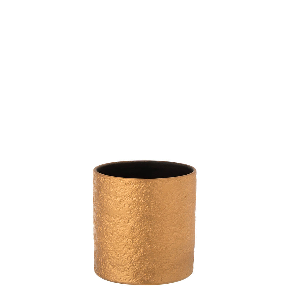 Gatsby Ceramic Vase Holder Gold