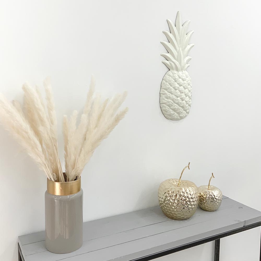 Decorazione Ananas da Parete in Metallo