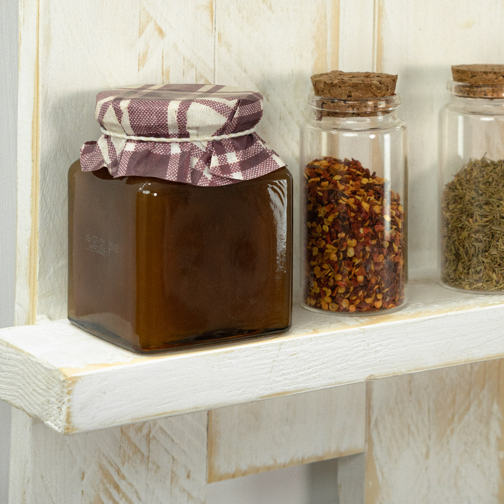 Wooden shelf