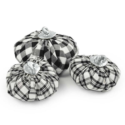 Set Zucchette in Stoffa Black 3pz