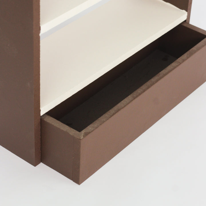 Upstand with drawer