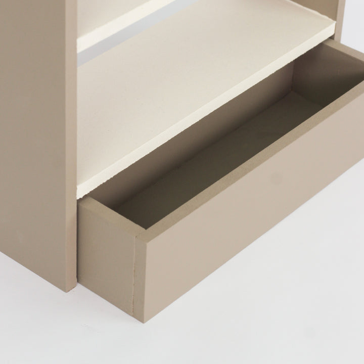 Upstand with drawer