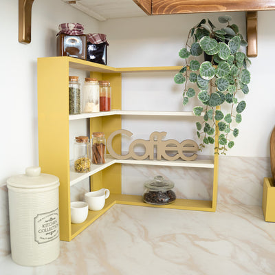 Angolare alzatina 2 ripiani