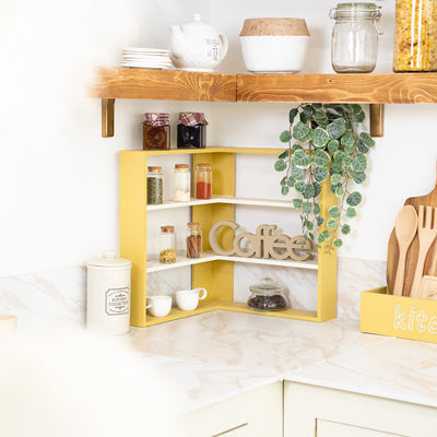 Angolare alzatina 2 ripiani