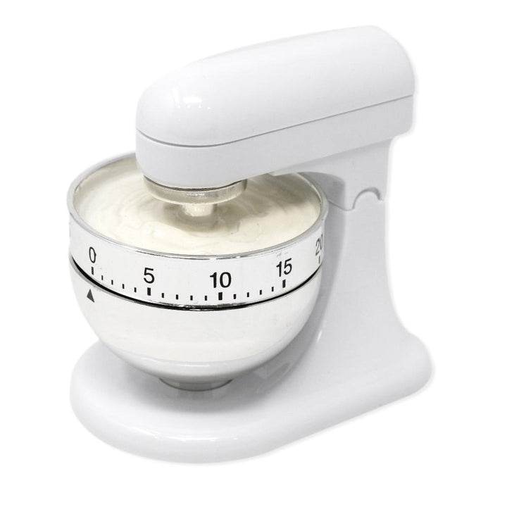 White kitchen timer