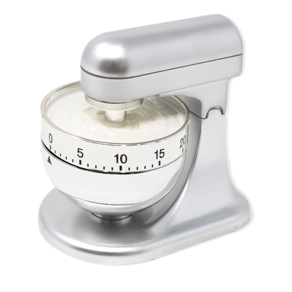Silver kitchen timer