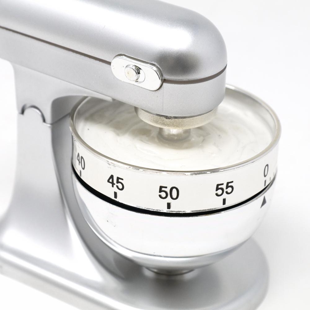 Silver kitchen timer