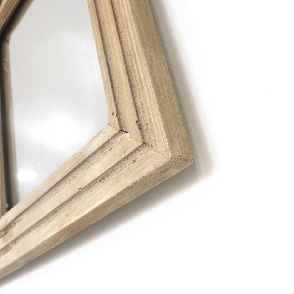 Specchio finestra in legno