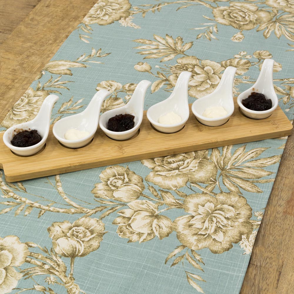 Set of 6 bowls with tray