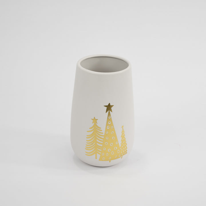 Vaso in ceramica Albero di Natale