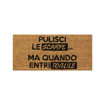 Zerbino in cocco Pulisci le scarpe