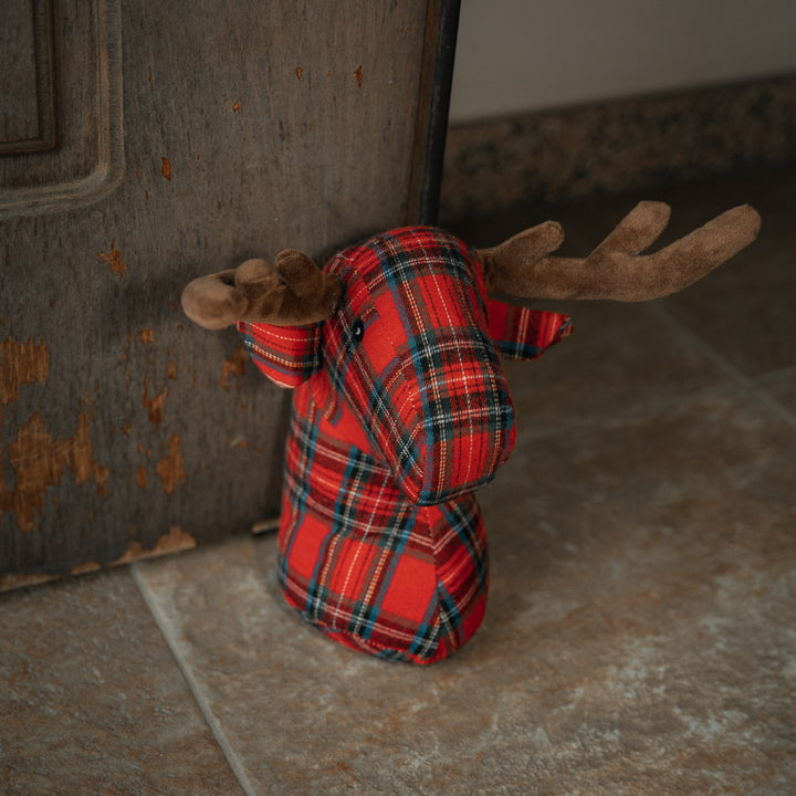 Christmas Reindeer Doorstop