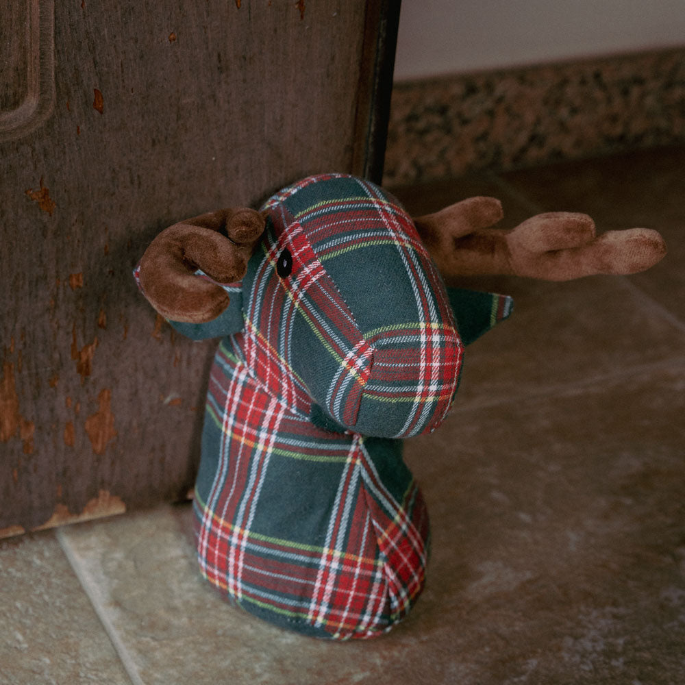 Christmas Reindeer Doorstop