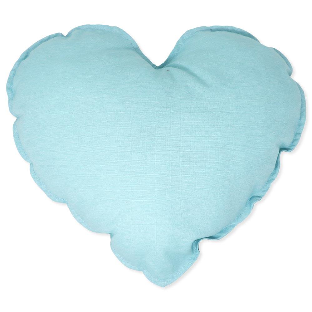 Cuscino Heart Light Blue
