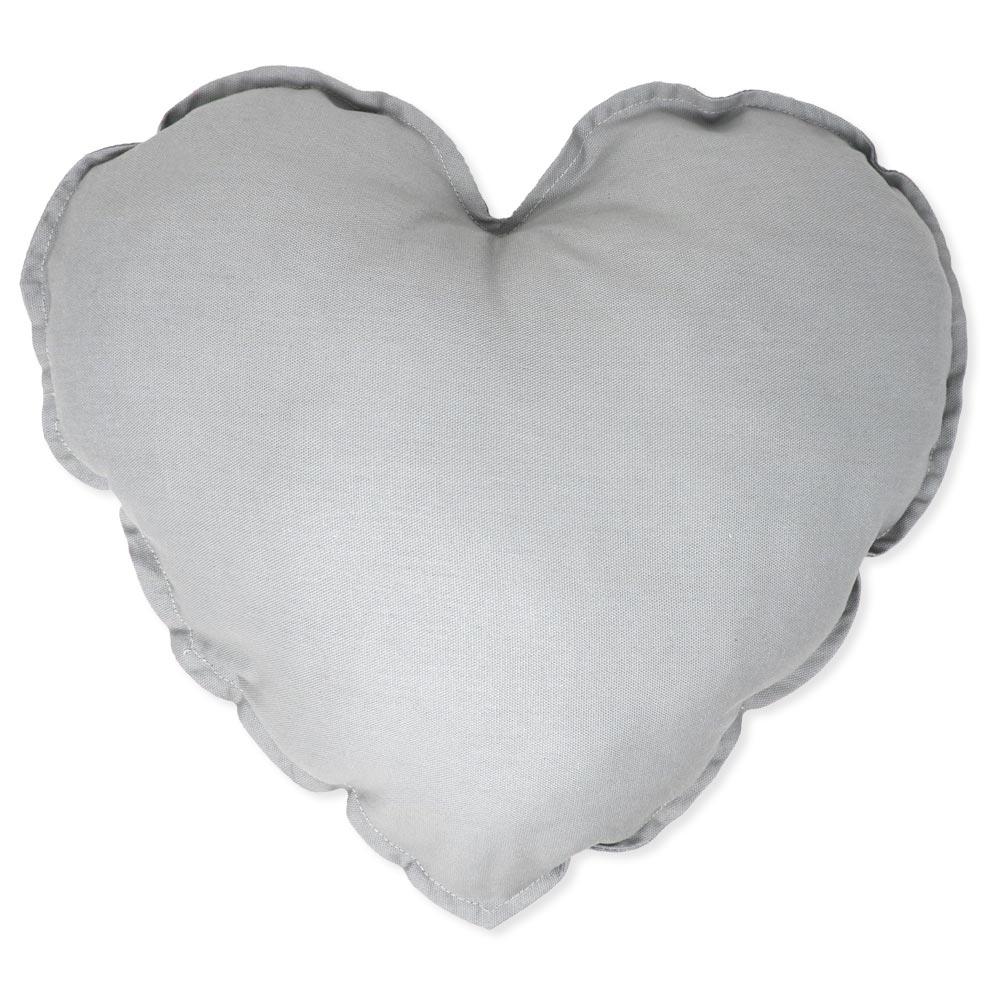 Cuscino Heart Grey