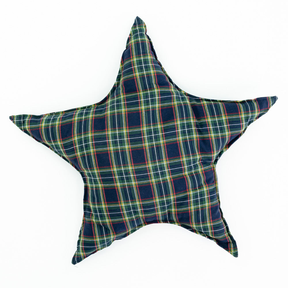 Tartan Star Cushion