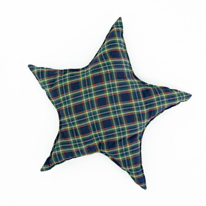 Tartan Star Cushion