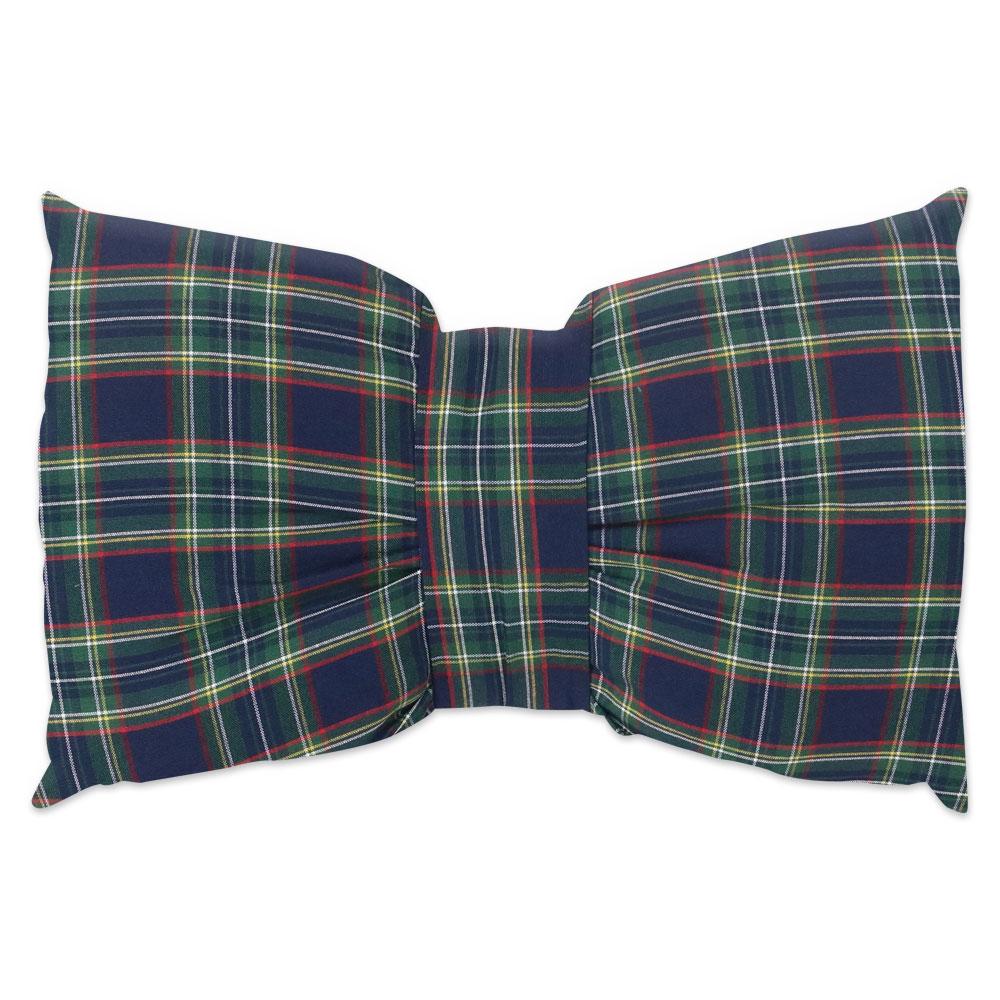 Tartan Bow Cushion