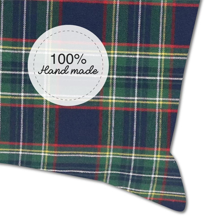 Tartan Bow Cushion