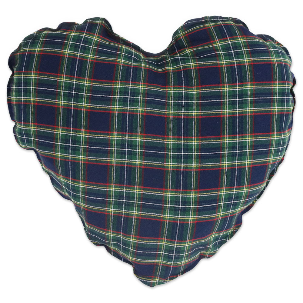 Tartan Heart Cushion
