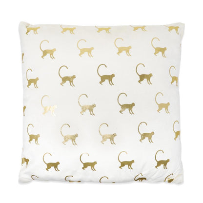 Patterned Velvet Cushion