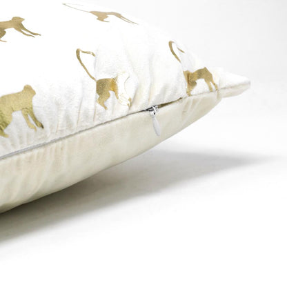 Patterned Velvet Cushion