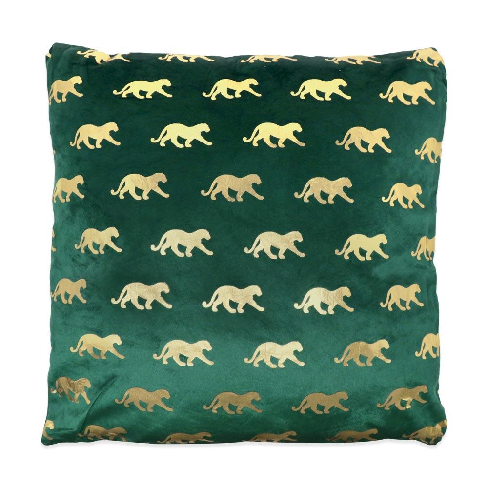 Patterned Velvet Cushion