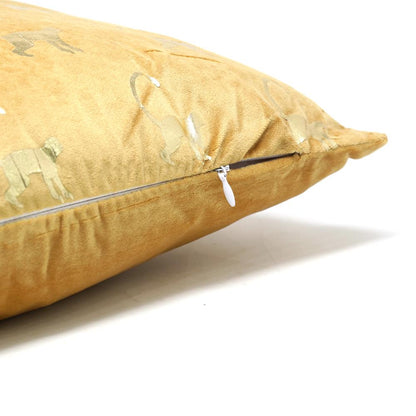 Patterned Velvet Cushion