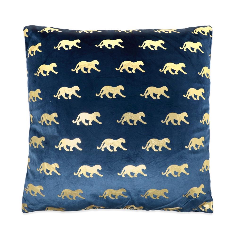 Patterned Velvet Cushion