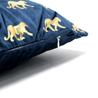 Patterned Velvet Cushion