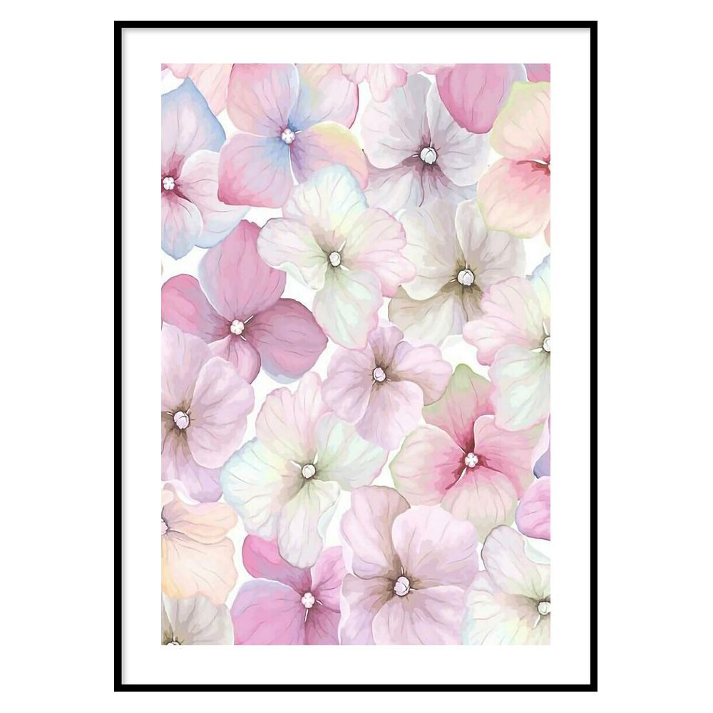 Poster Give me pink flowers