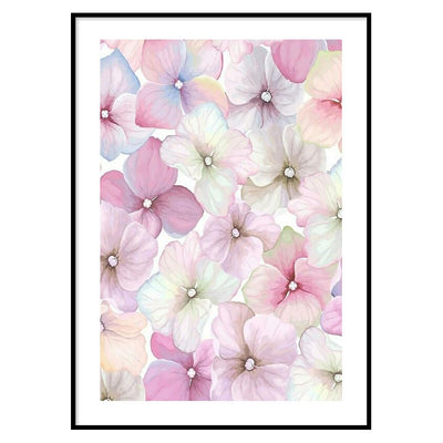 Poster Give me pink flowers