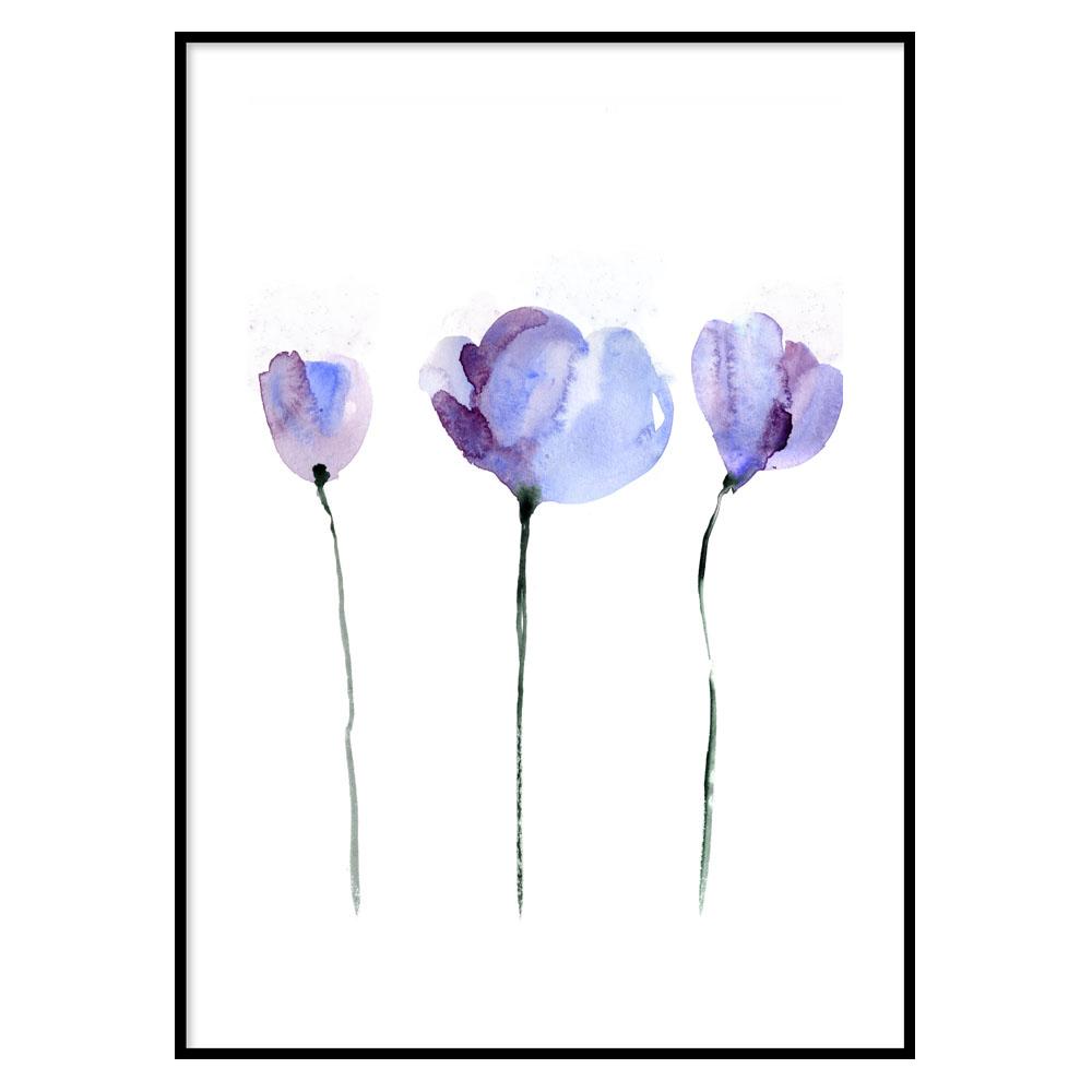 Poster Three Lilacs