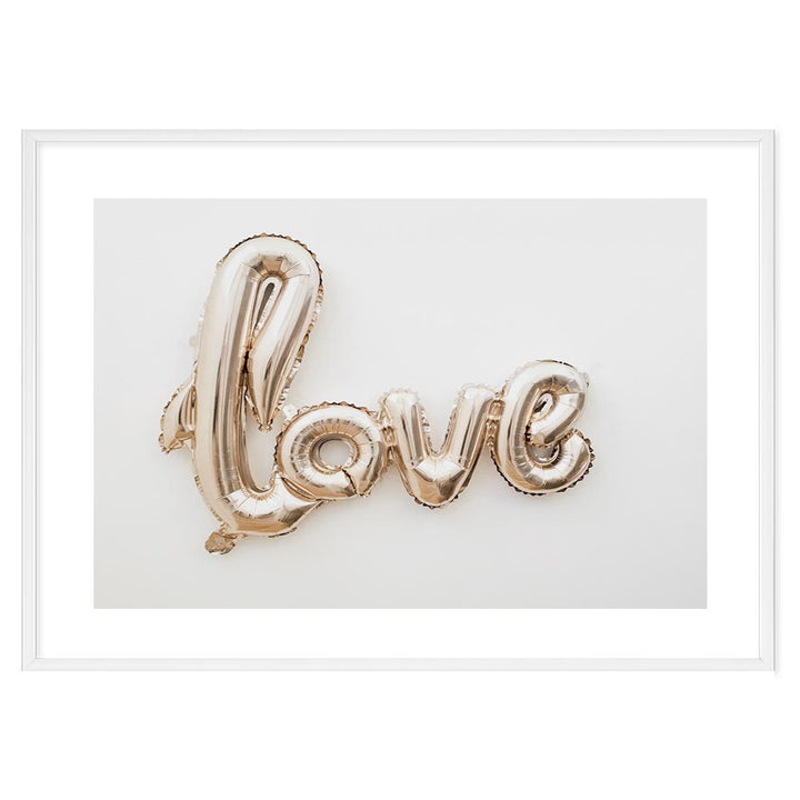 Love Party Balloon Poster