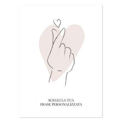 Personalized Love Poster