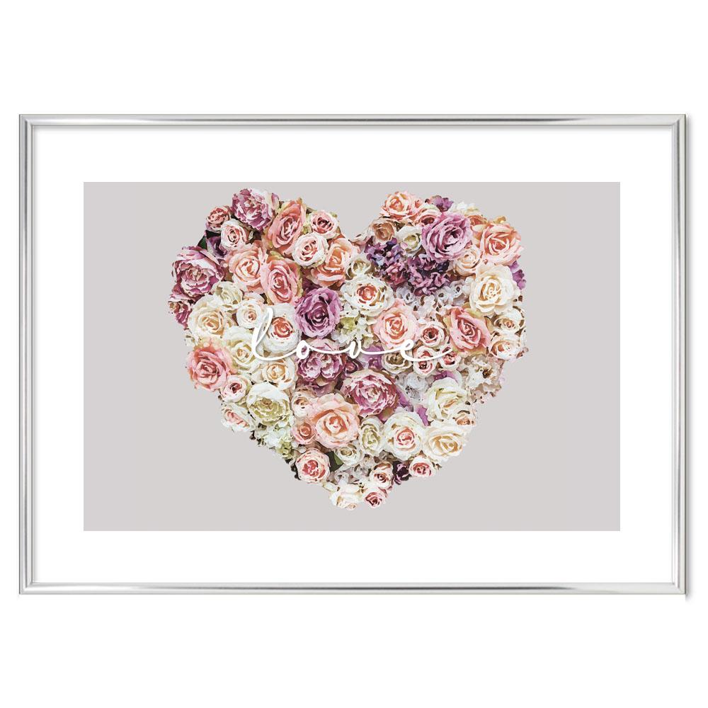 Poster Heart full of Roses